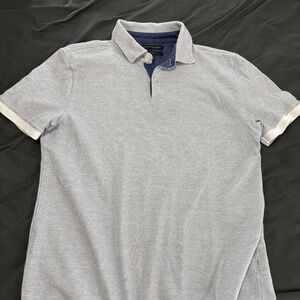 Banana republic blue men’s small polo shirt
